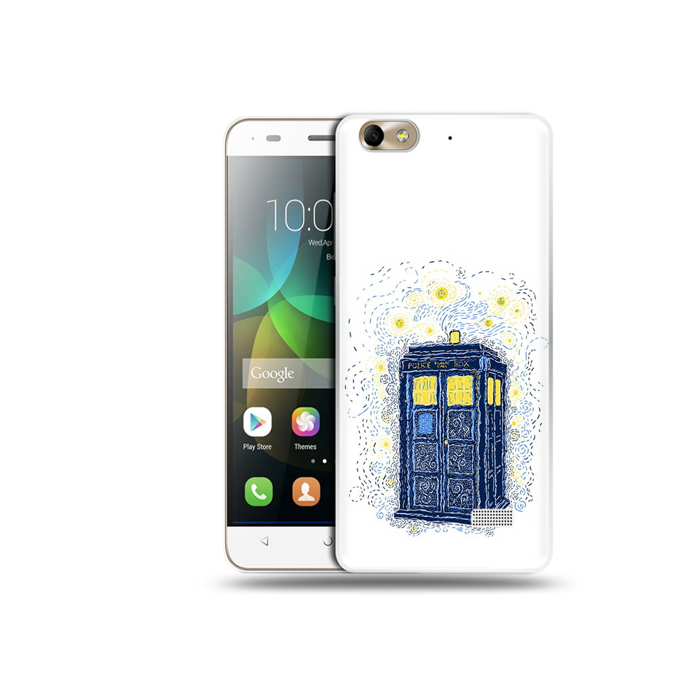 

Чехол MyPads Tocco для Honor 4C будка рисунок (PT10946.43.249), Прозрачный, Tocco