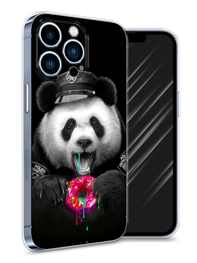 

Чехол Awog на Apple iPhone 13 Pro / Айфон 13 Pro "Панда police", Разноцветный, 14350-2