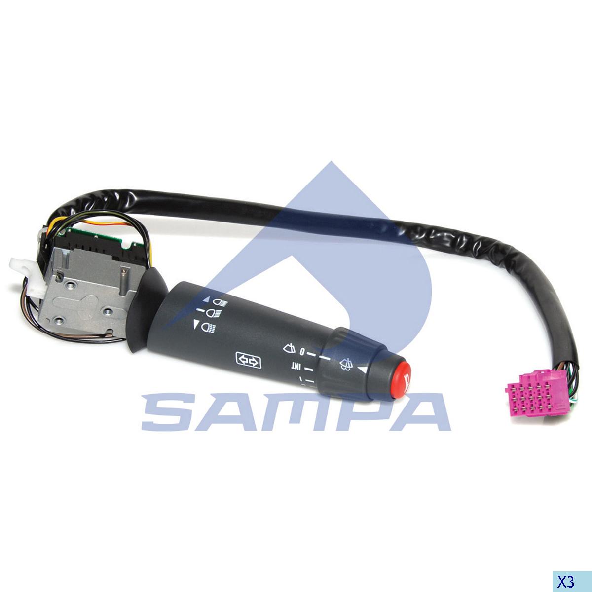

Переключатель подрулевой поворотов Sampa 201.429 для MB Actros Axor Atego