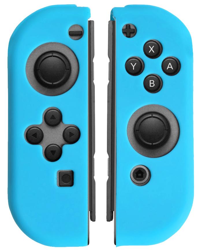 фото Силиконовый чехол для joy-con голубой oivo (iv-sw005) (switch)