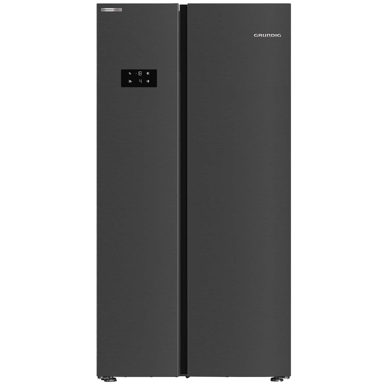 фото Холодильник (side-by-side) grundig gsn30110fxbr