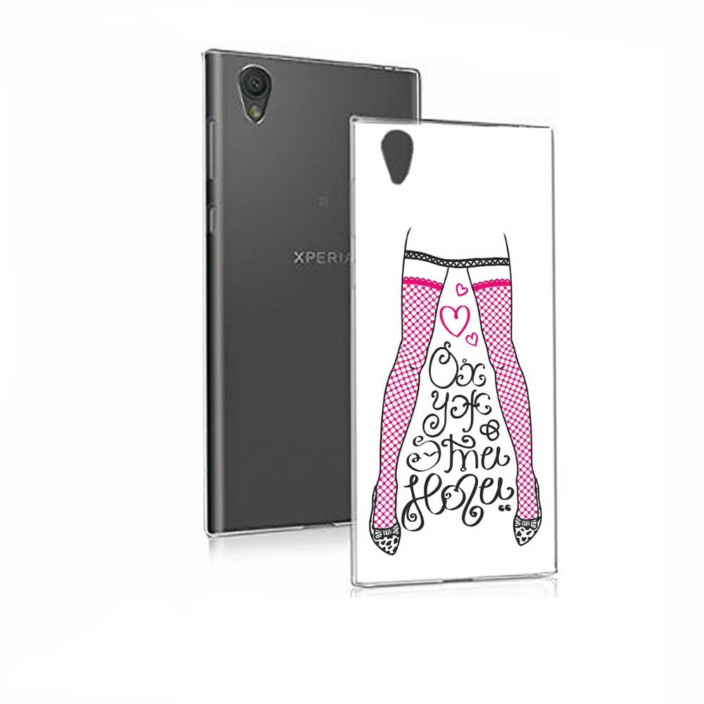 

Чехол MyPads Tocco для Sony Xperia E5 нарисованные ноги в чулках (PT50363.248.507), Прозрачный, Tocco