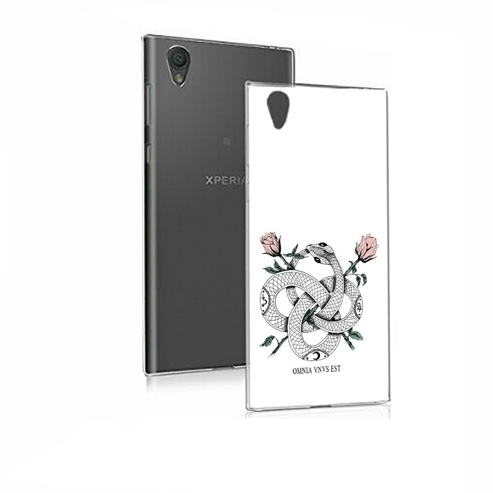 

Чехол MyPads Tocco для Sony Xperia E5 нарисованная змея абстракция (PT50363.248.502), Прозрачный, Tocco