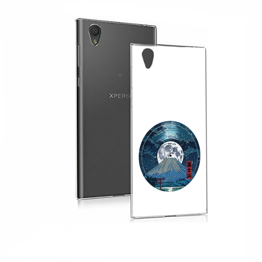 

Чехол MyPads Tocco для Sony Xperia E5 нарисованная виниловая гора с луной, Прозрачный, Tocco