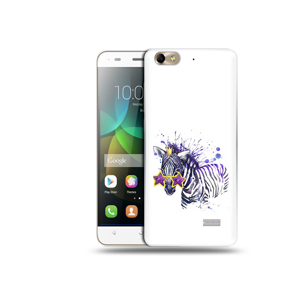 

Чехол MyPads Tocco для Honor 4C акварельная зебра (PT10946.43.215), Прозрачный, Tocco