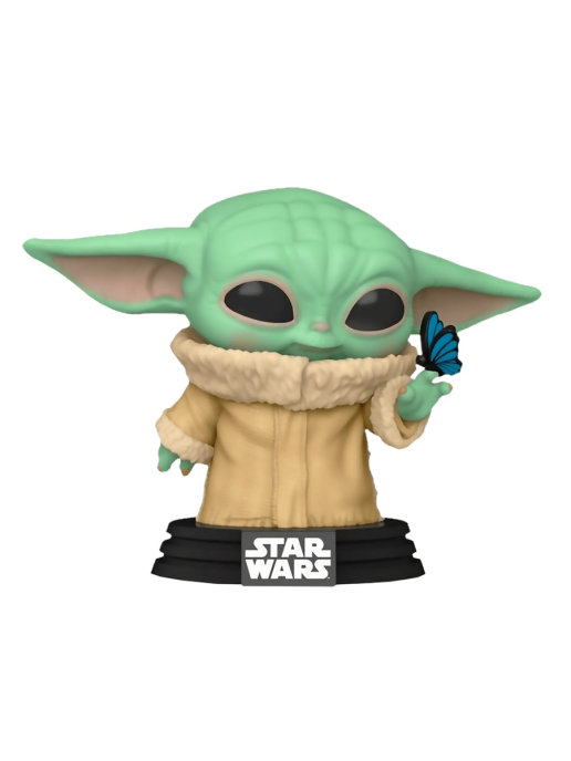 фото Фигурка funko pop! star wars: mandalorian child w/ butterfly