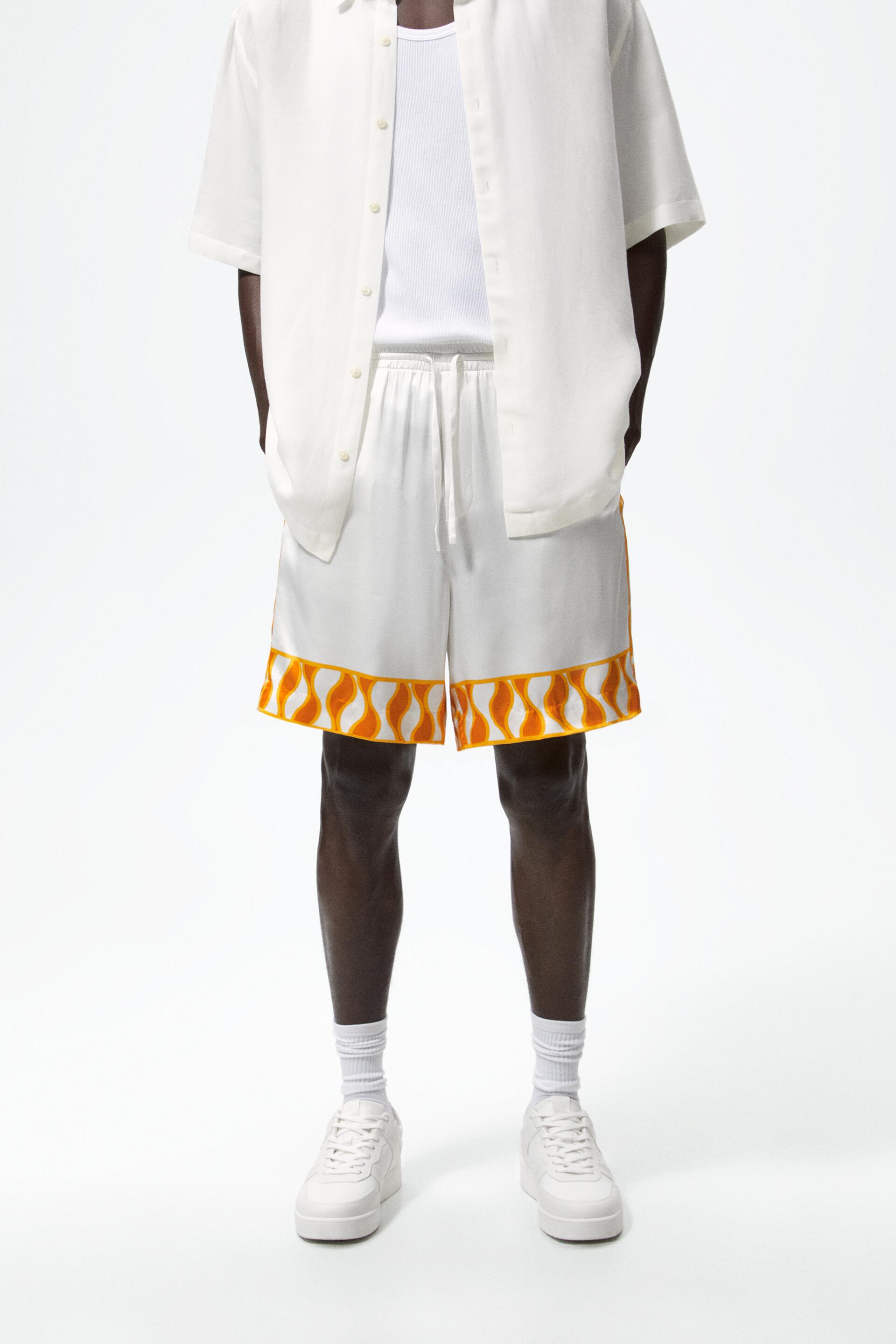 

Шорты мужские ZARA 02674300 белые L/XL (доставка из-за рубежа), 02674300