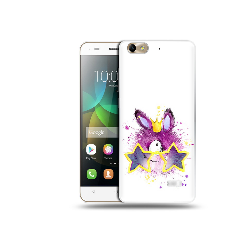 

Чехол MyPads Tocco для Honor 4C Шуршуля (PT10946.43.202), Прозрачный, Tocco