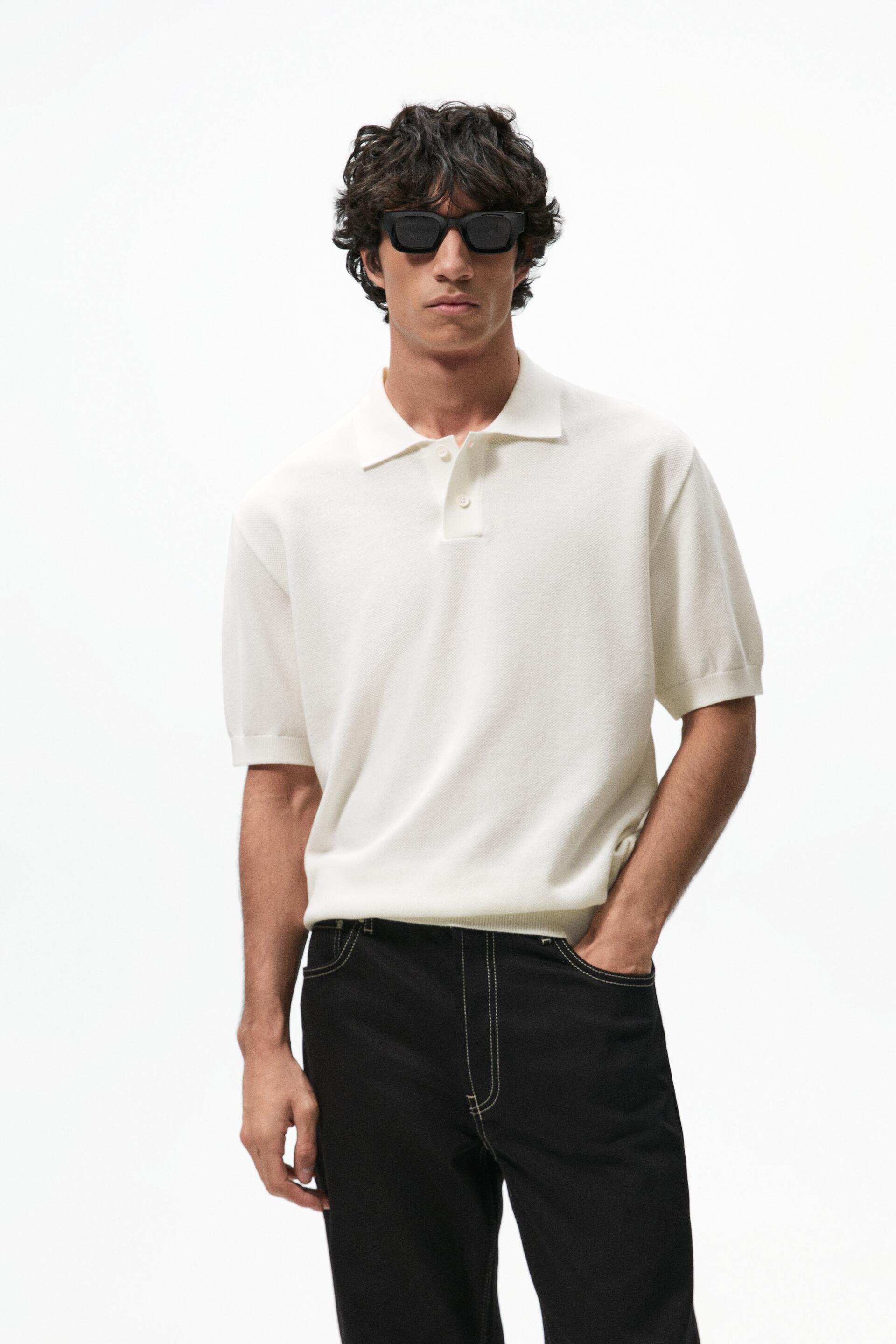 

Футболка мужская ZARA 02632325 белая L (доставка из-за рубежа), 02632325