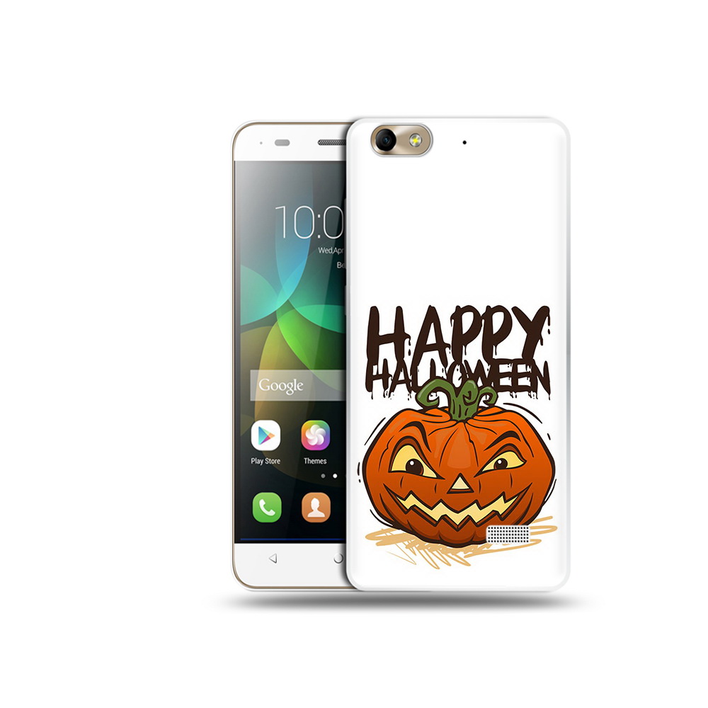 

Чехол MyPads Tocco для Honor 4C Хэллоуин счастливый (PT10946.43.195), Прозрачный, Tocco