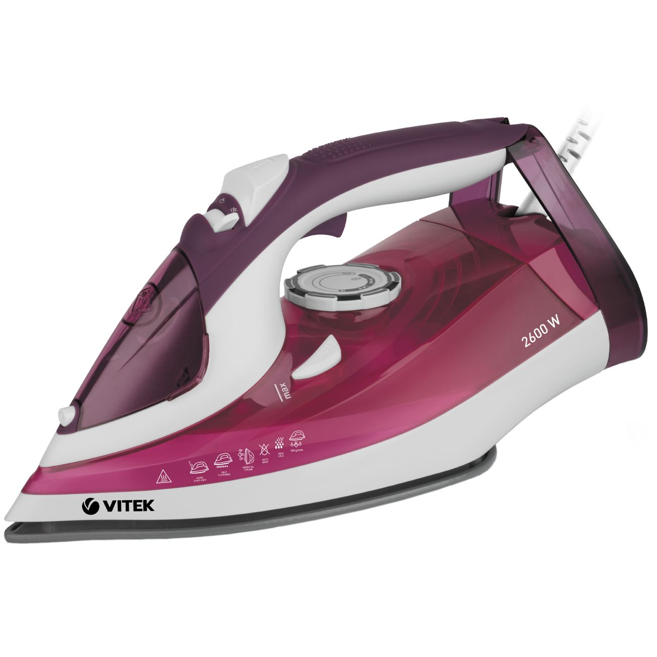 Утюг Vitek VT-8354 карандаш для чистки подошвы утюга topperr 1301 ir1