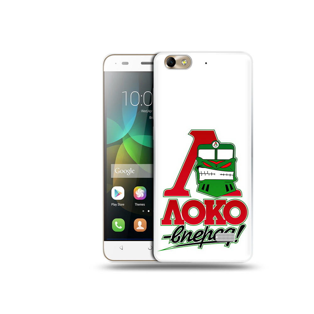 

Чехол MyPads Tocco для Honor 4C ФК локо вперед (PT10946.43.181), Прозрачный, Tocco