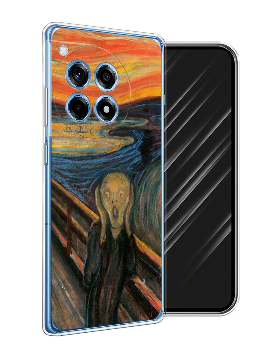 

Чехол Awog на OnePlus Ace 3 "Крик", Оранжевый;синий;серый, 154550-1