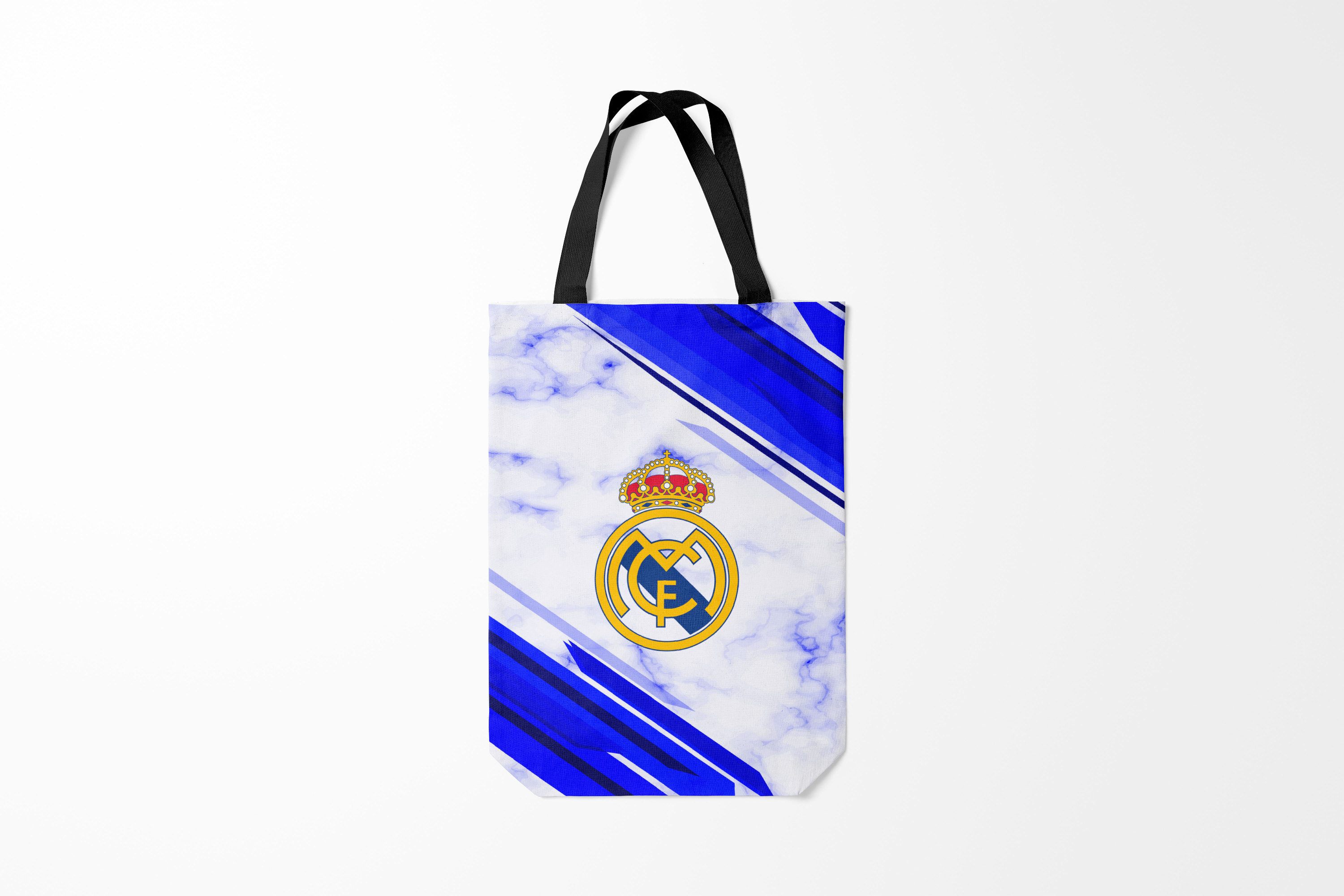

Сумка шoппер унисекс Burnettie Real Madrid, черный, Real Madrid