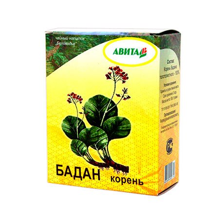 

Бадан корень Авита 50 г