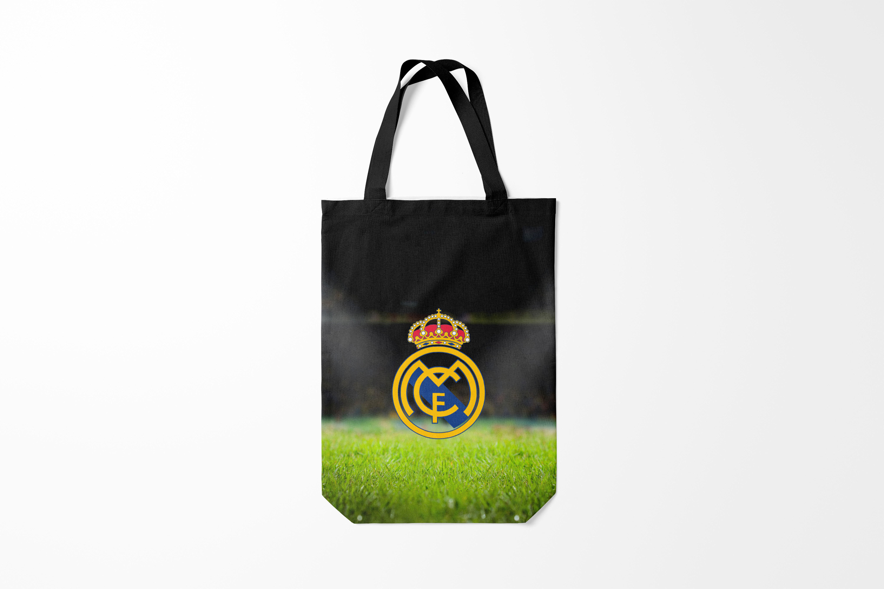 

Сумка шoппер унисекс Burnettie Real Madrid, черный, Real Madrid