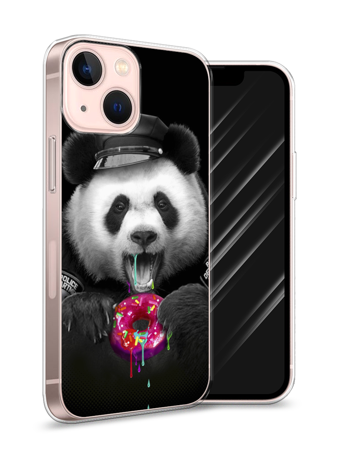 

Чехол Awog на Apple iPhone 13 mini / Айфон 13 mini "Панда police", Разноцветный, 14150-2
