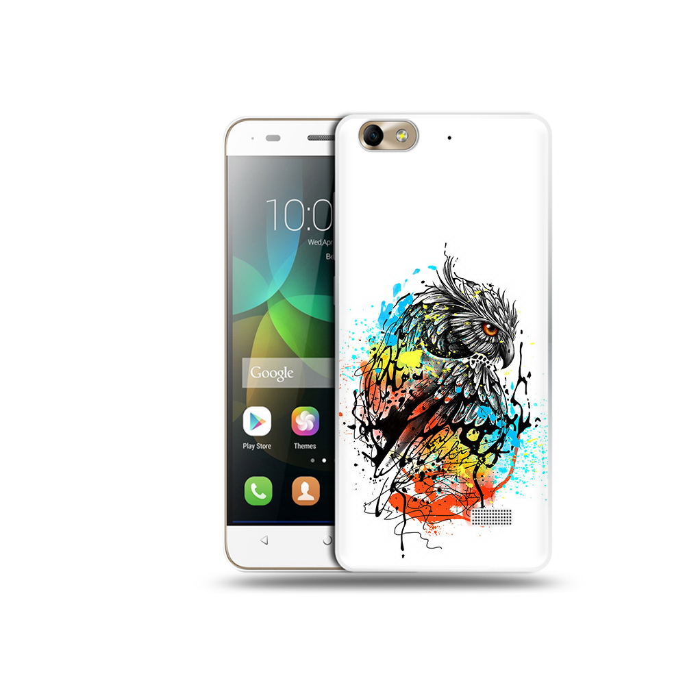 

Чехол MyPads Tocco для Honor 4C Творческая сова (PT10946.43.170), Прозрачный, Tocco