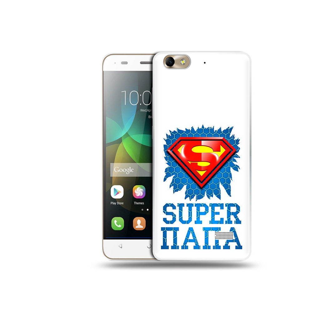 

Чехол MyPads Tocco для Honor 4C Супер Папа (PT10946.43.165), Прозрачный, Tocco