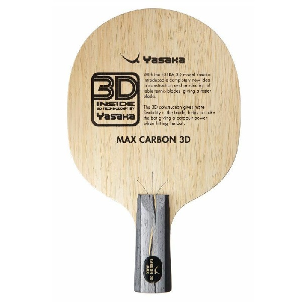 Основание для настольного тенниса Yasaka Max Carbon 3D, PEN