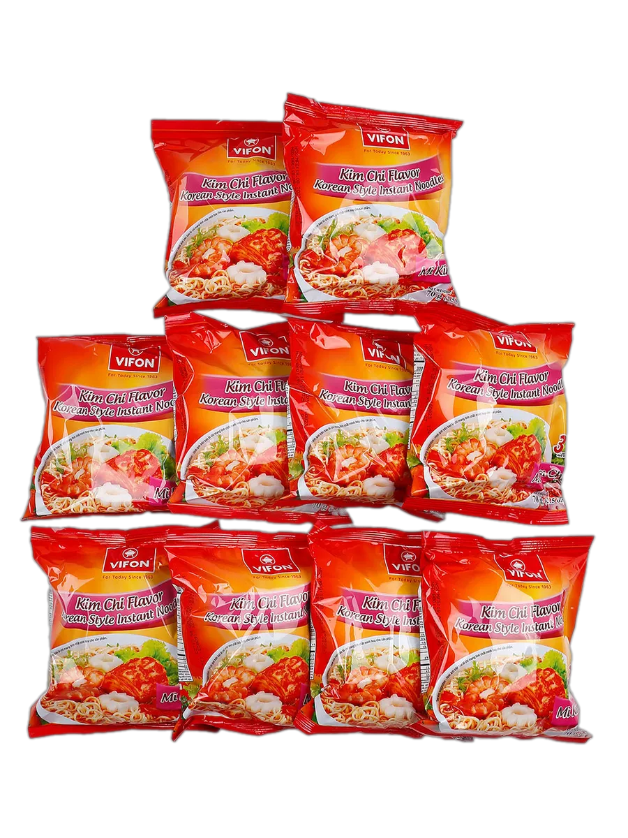 

Лапша Vifon вьетнамская пшеничная со вкусом ким чи, 70 г x 10 шт