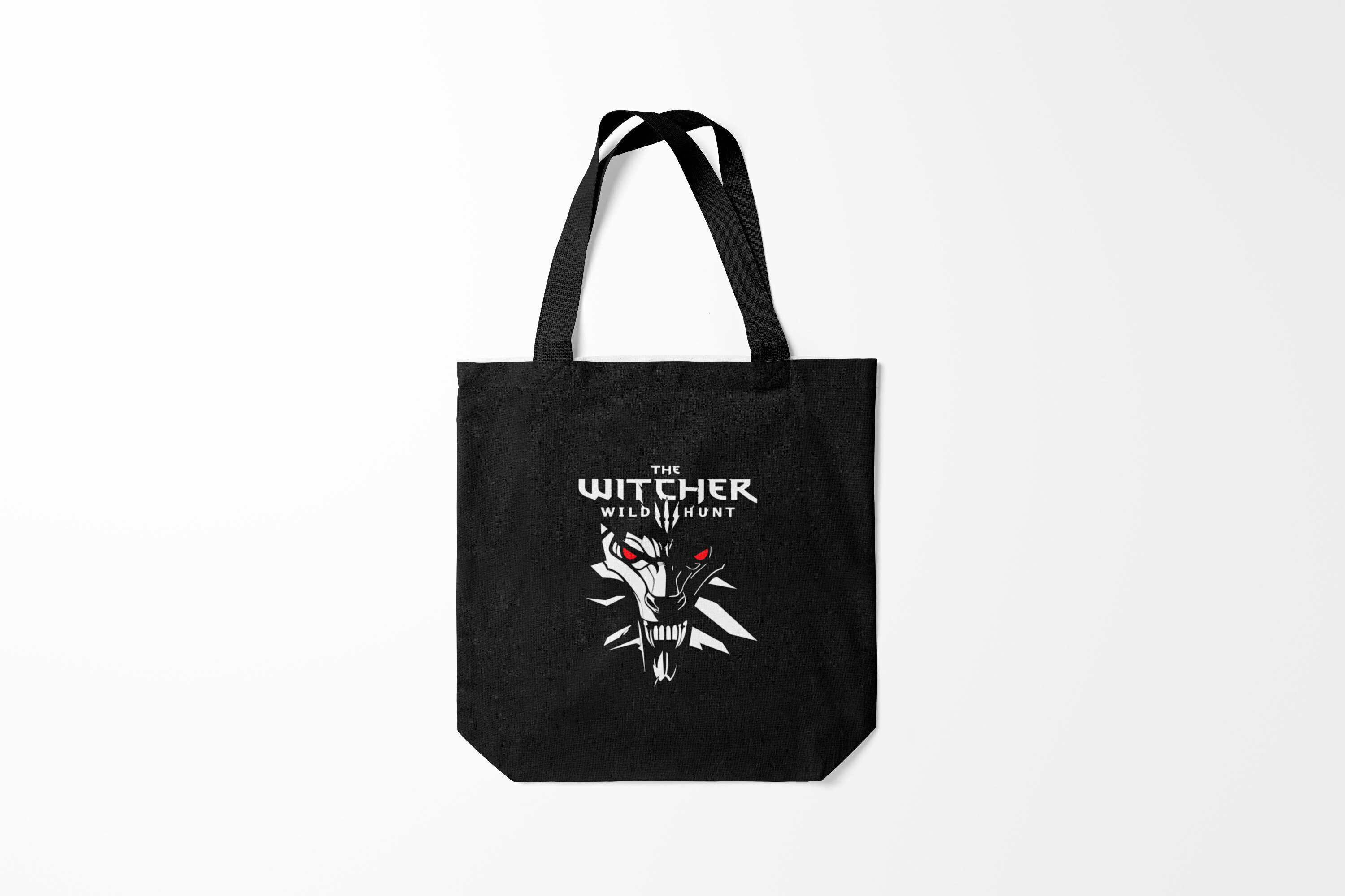 

Сумка шoппер унисекс Burnettie The Witcher 3 Wild Hunt, черный, The Witcher 3 Wild Hunt