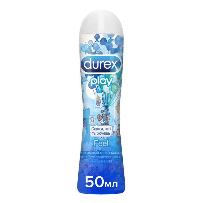 

Интимная гель-смазка Durex Play Feel Открытый мир 50 мл