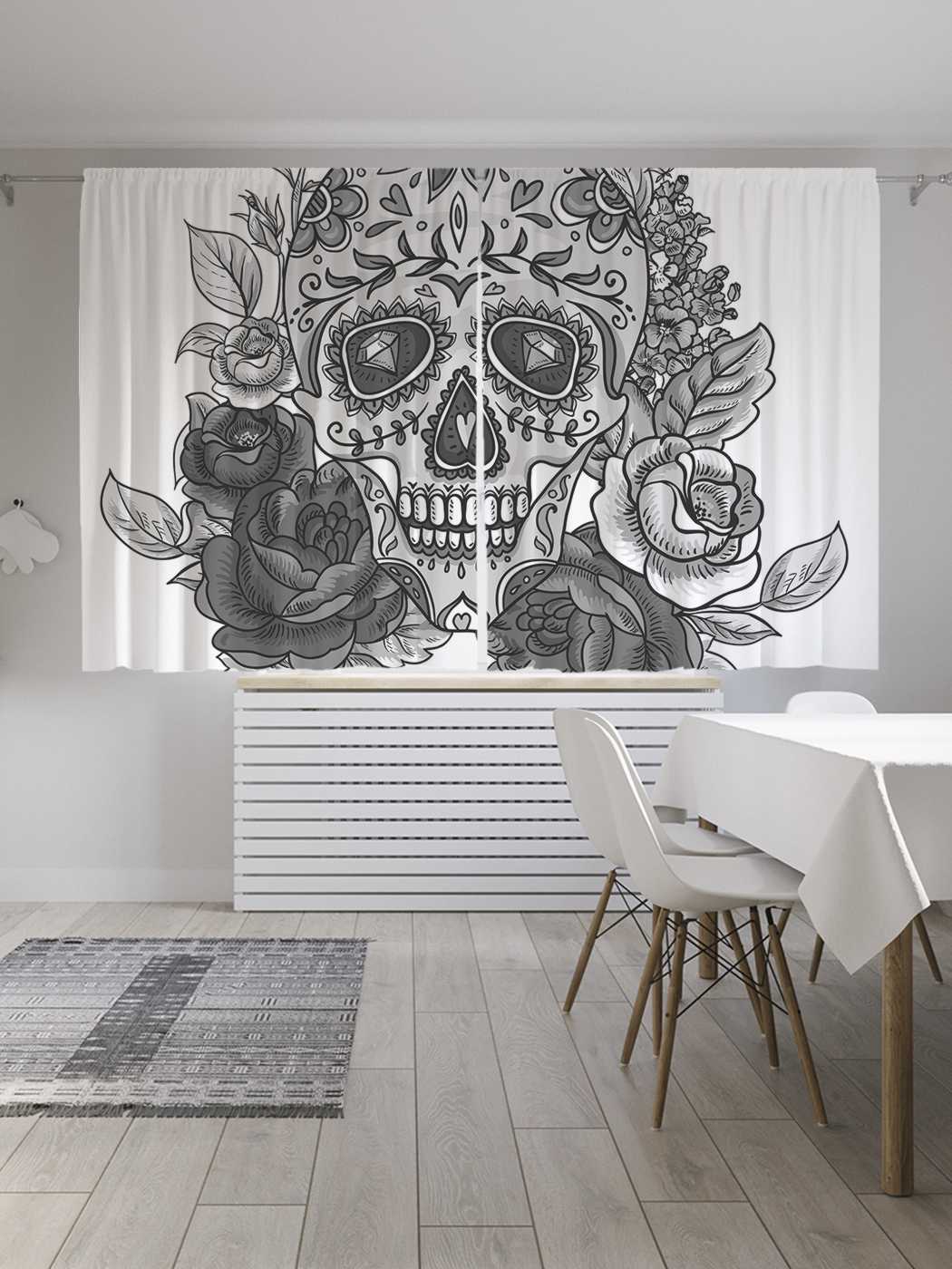 

Шторы JoyArty с фотопечатью "Мексиканский алтарь" из сатена, 290х180 см, Мексиканский алтарь