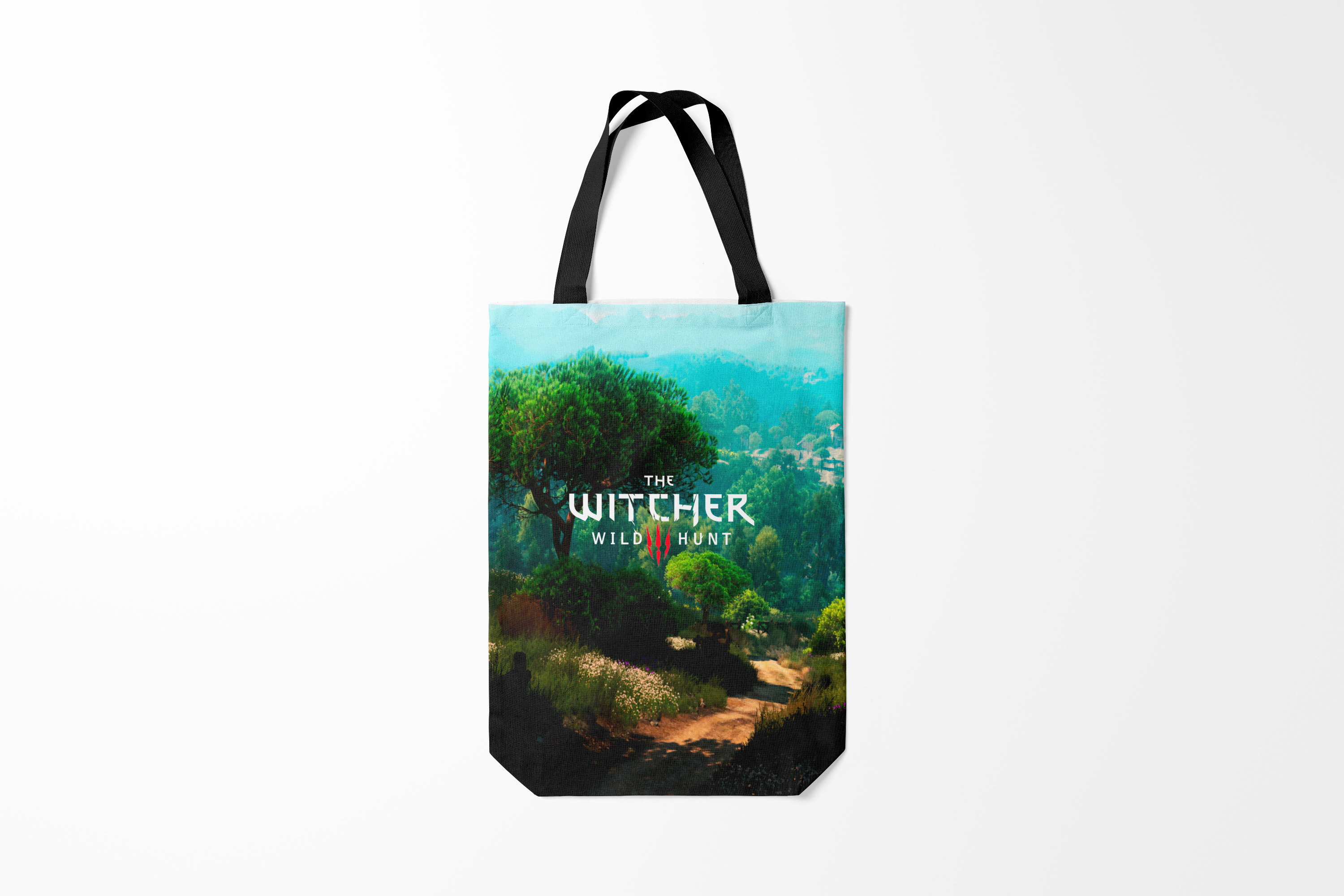 

Сумка шoппер унисекс Burnettie The Witcher 3 WILD HUNT, разноцветный, The Witcher 3 WILD HUNT