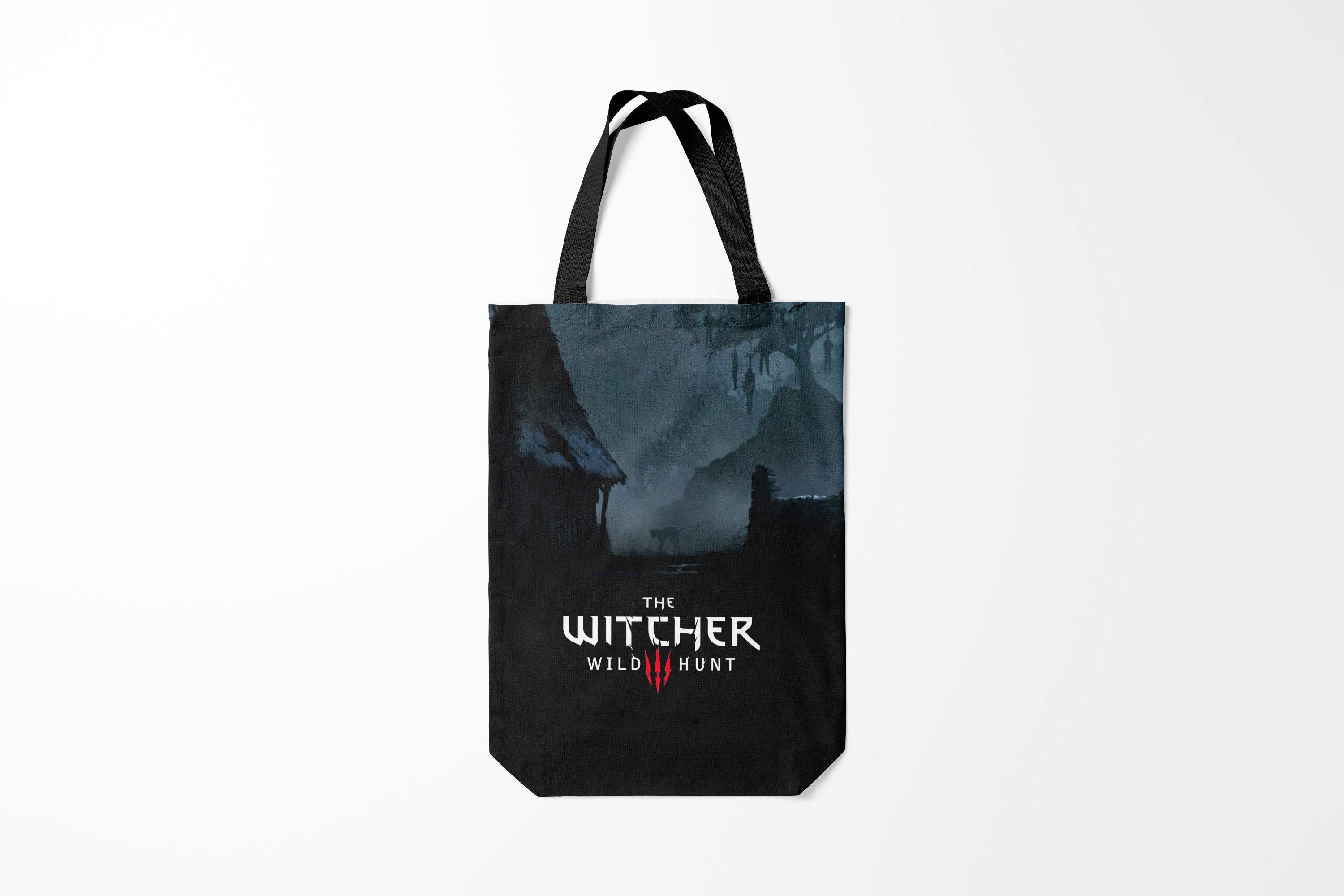 

Сумка шoппер унисекс Burnettie The Witcher 3, черный, The Witcher 3