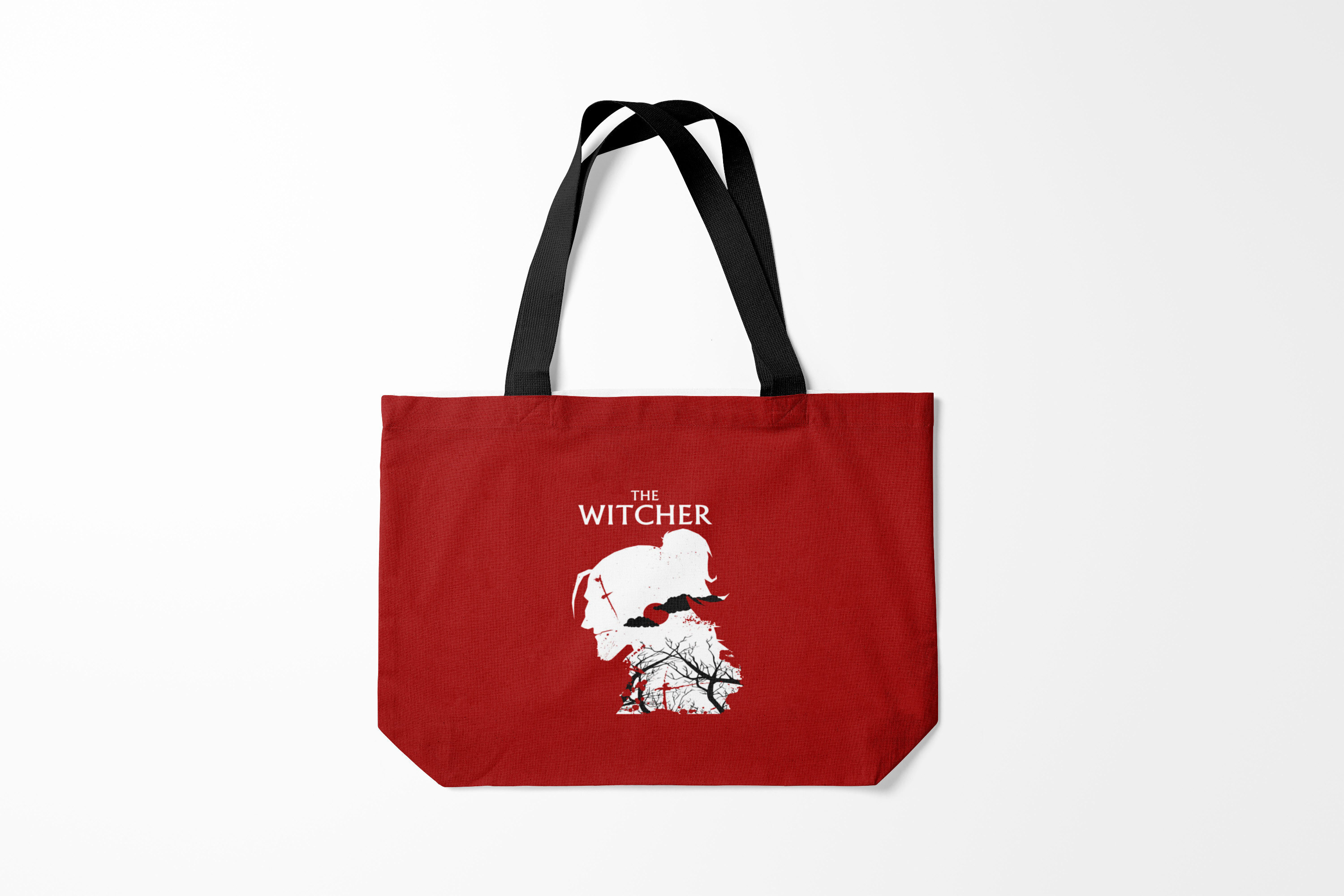 

Сумка шoппер унисекс Burnettie The Witcher, красный, The Witcher