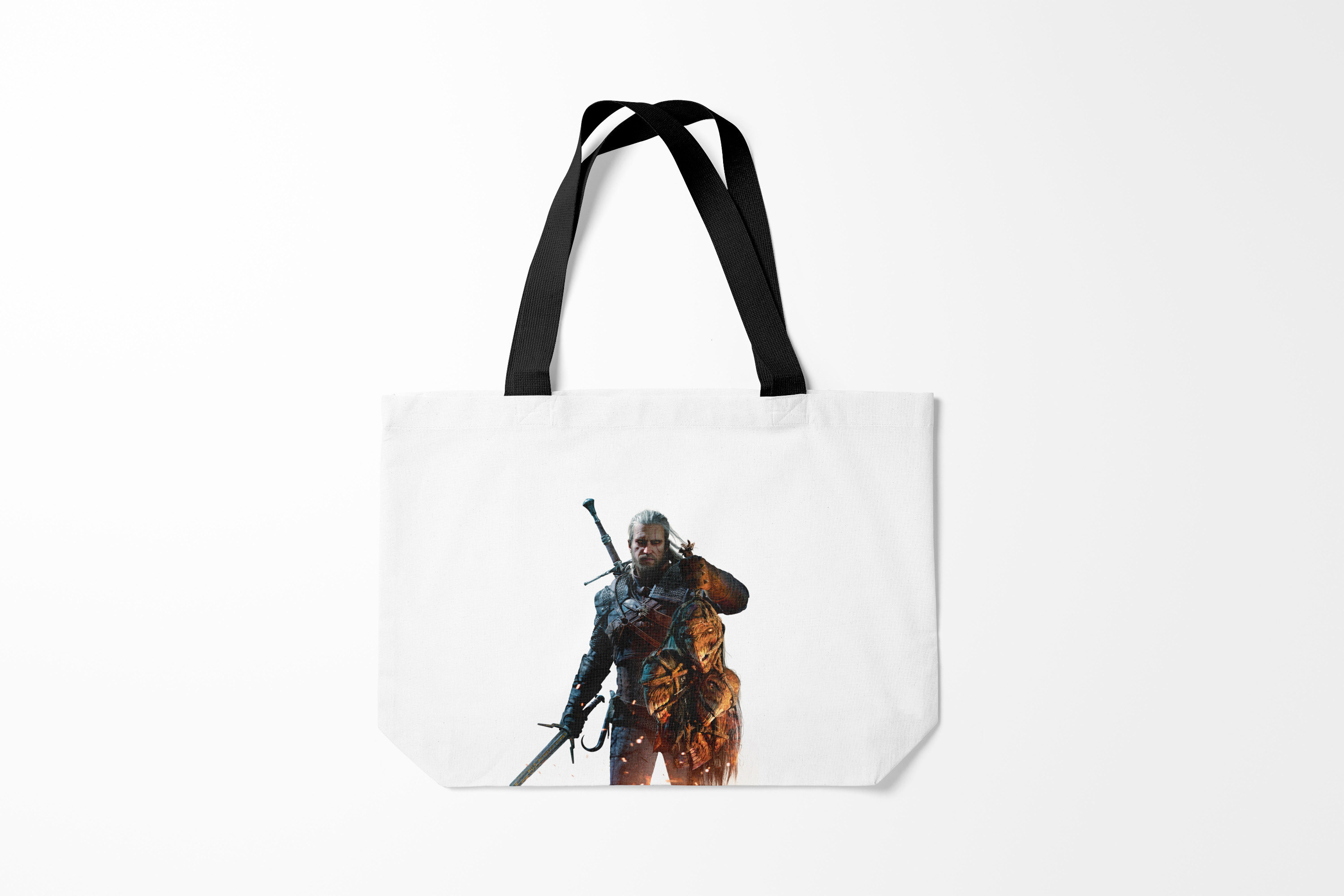 

Сумка шoппер унисекс Burnettie The Witcher, белый, The Witcher