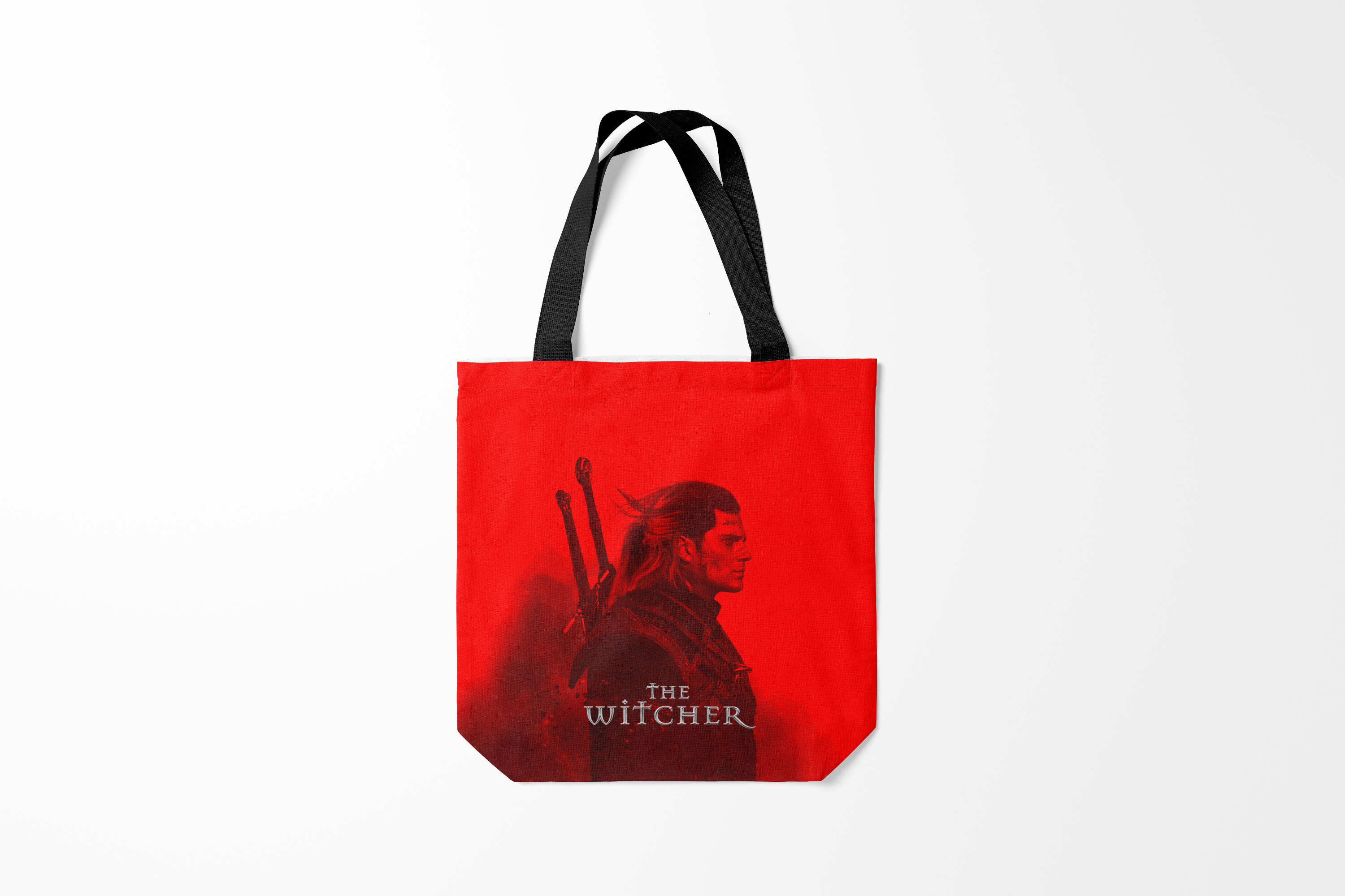 

Сумка шoппер унисекс Burnettie The Witcher, красный, The Witcher