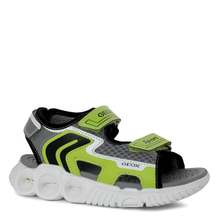 

Сандалии GEOX J25GGA, желто-зеленый, 28, J25GGA