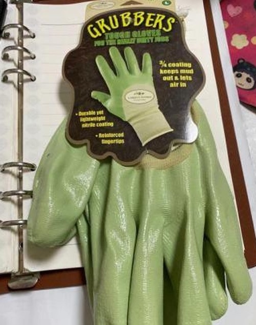 Перчатки зеленые с нитриловым покрытием, размер  L перчатки skrab х б с нитриловым гладким покрытием манжета 10 xl 27671