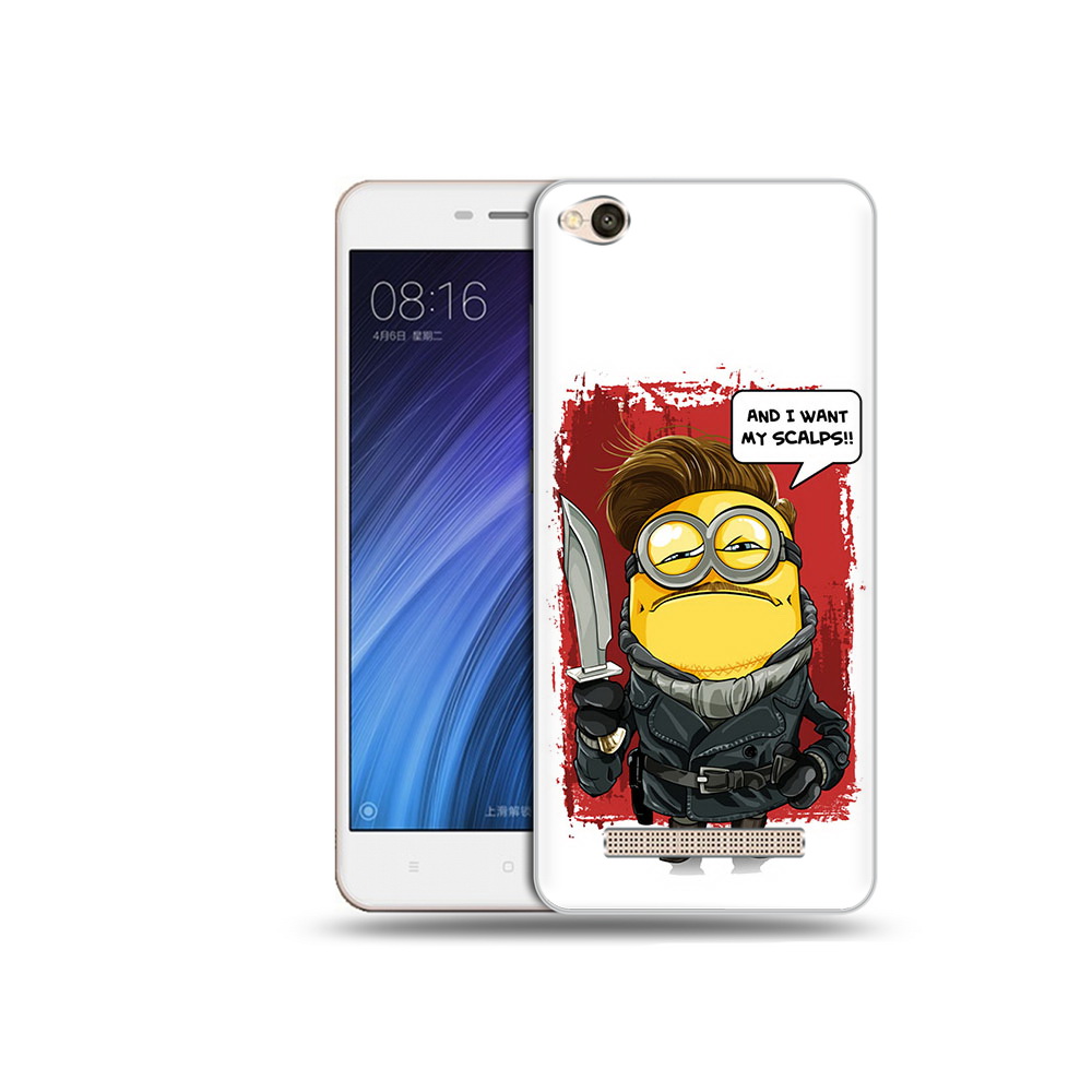 

Чехол MyPads Tocco для Xiaomi Redmi 4A миньон убийца (PT46130.318.477), Прозрачный, Tocco