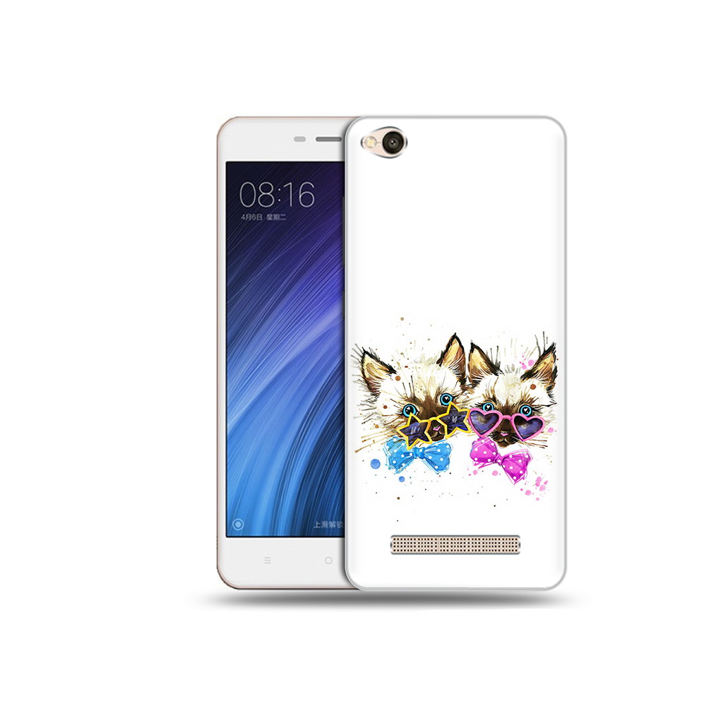 

Чехол MyPads Tocco для Xiaomi Redmi 4A милые котята (PT46130.318.474), Прозрачный, Tocco