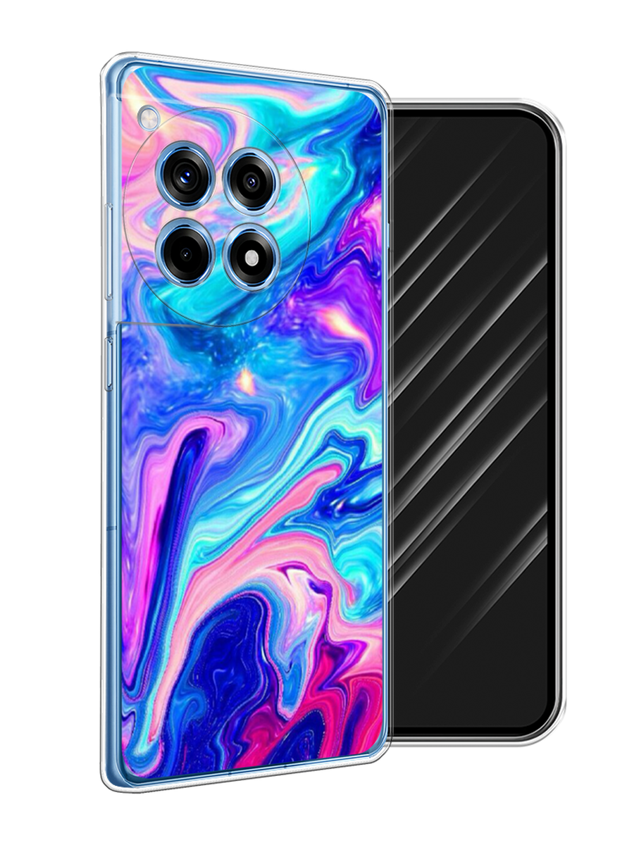 

Чехол Awog на OnePlus Ace 3 "Потеки краски", Розовый, 154550-1