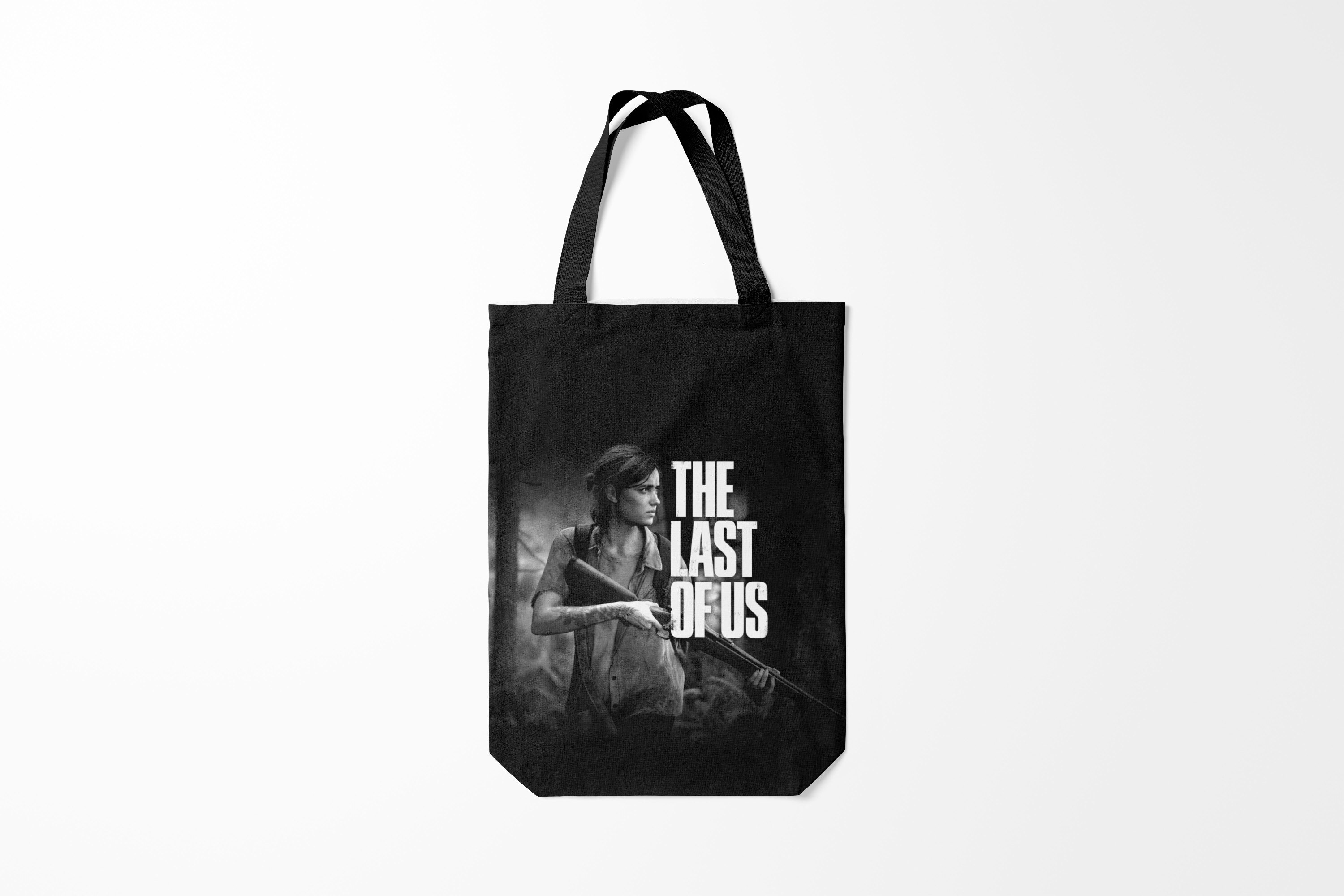 

Сумка шoппер унисекс Burnettie The last of us 2 ELLIE ОДНИ ИЗ НАС ЭЛЛИ, черный, The last of us 2 ELLIE ОДНИ ИЗ НАС ЭЛЛИ