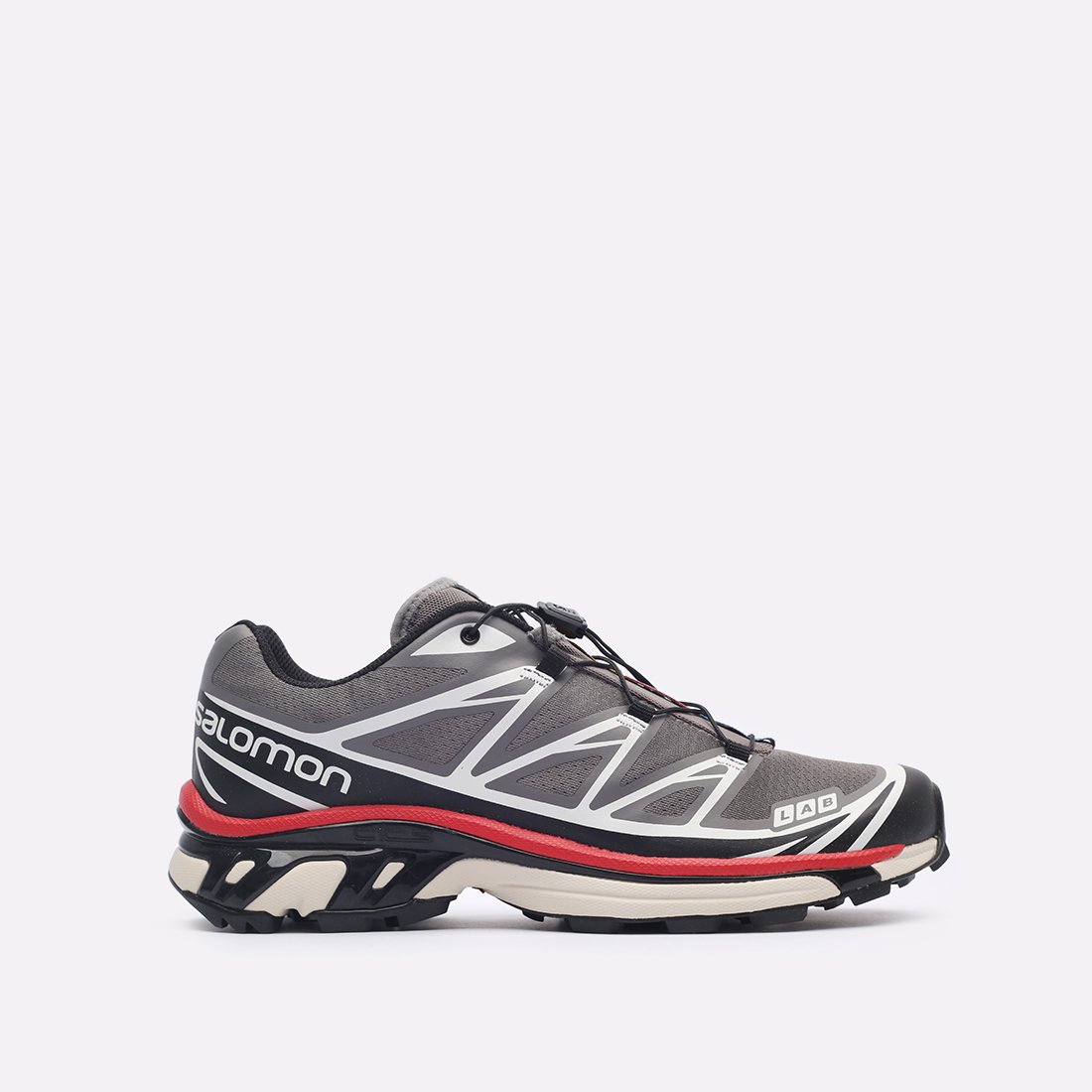 

Кроссовки мужские Salomon XT-6 серые 9.5 US, Серый, XT-6