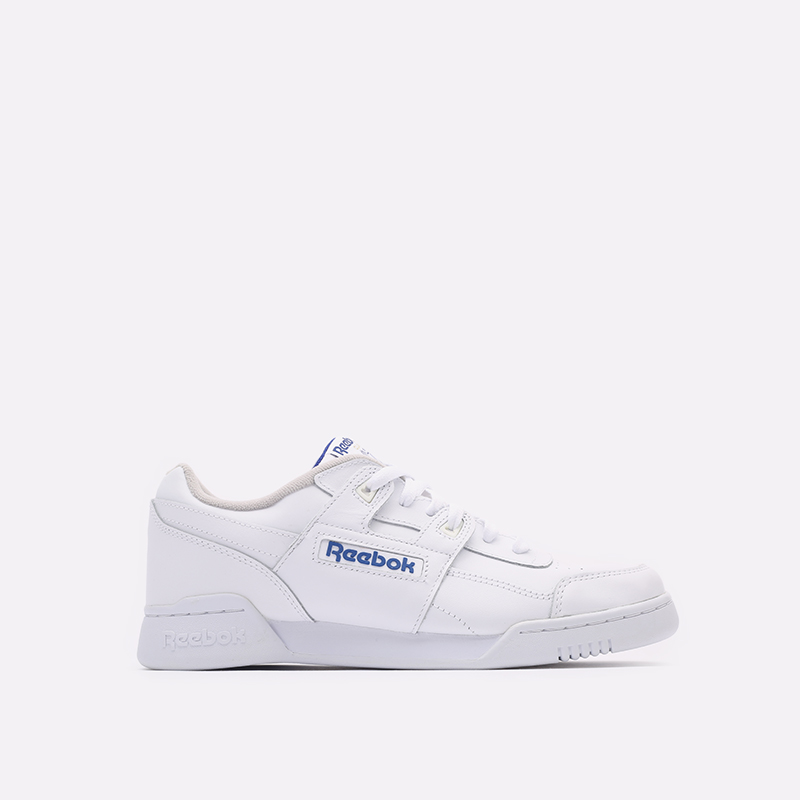 

Кеды мужские Reebok Workout Plus белые 8 US, Белый, Workout Plus