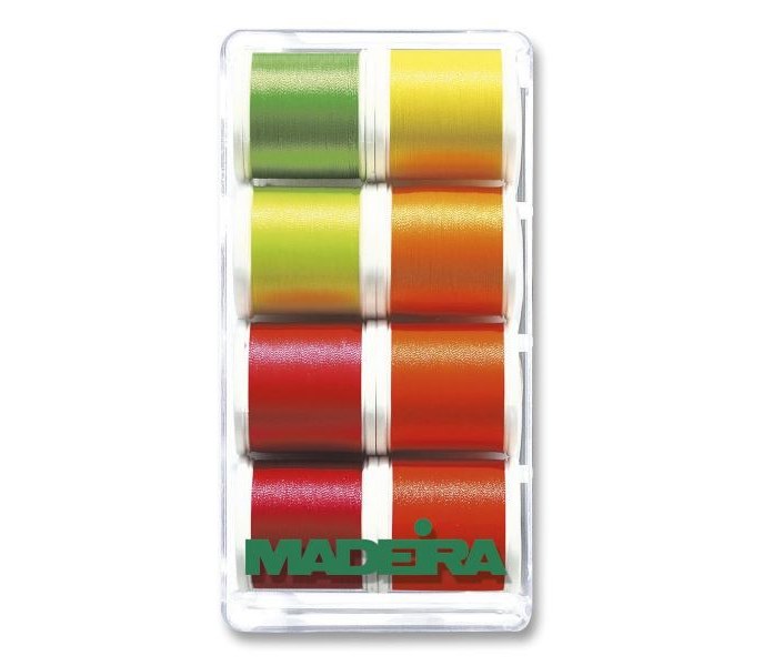 

Набор вышивальных ниток Madeira Polyneon 8 x 200 м, Разноцветный