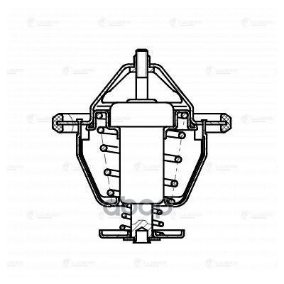 фото Термостат для а/м great wall hover h5 (10-) 2.0d (82°с) (термоэл.) (lt 3007) luzar арт. lt