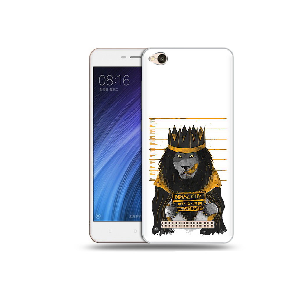 

Чехол MyPads Tocco для Xiaomi Redmi 4A лев в законе (PT46130.318.435), Прозрачный, Tocco