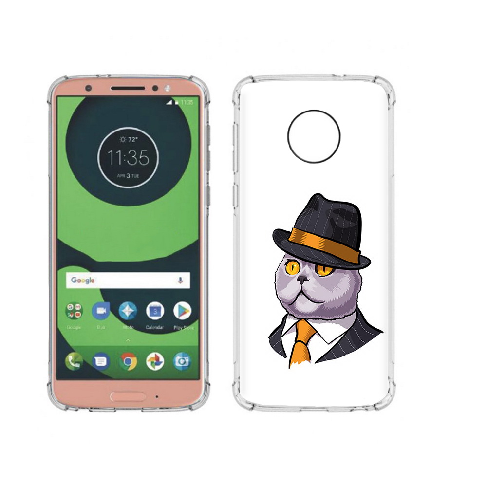 

Чехол MyPads Tocco для Motorola Moto G6 британец (PT99805.376.247), Прозрачный, Tocco