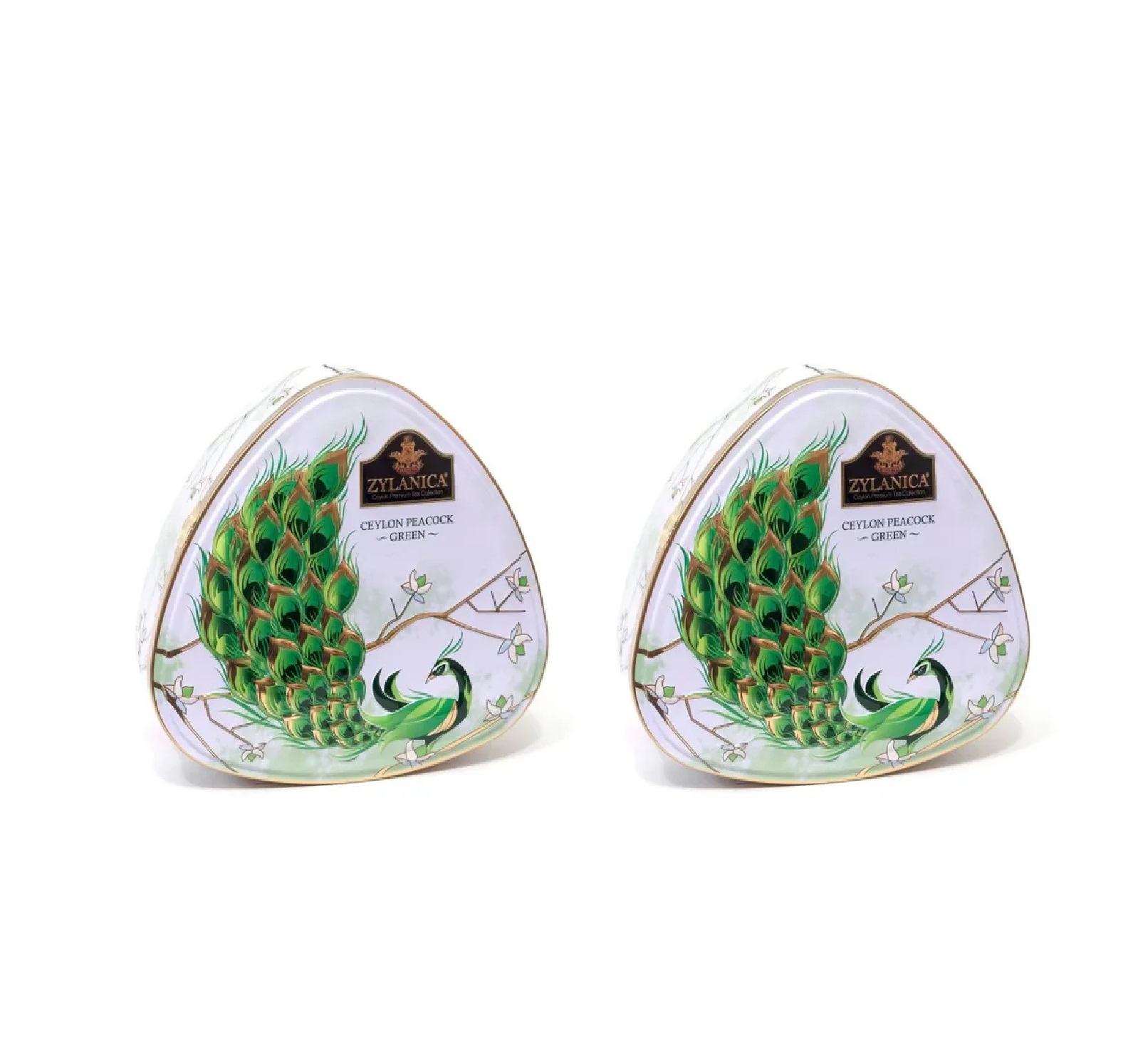 

Чай зеленый ZYLANICA Peacock Collection green GP1, 100 г х 2 шт, Peacock Collection green GP1