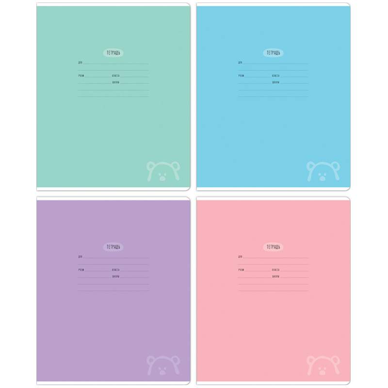 

Тетрадь Meshu, 18 л., клетка, арт. 309796, 40 штук