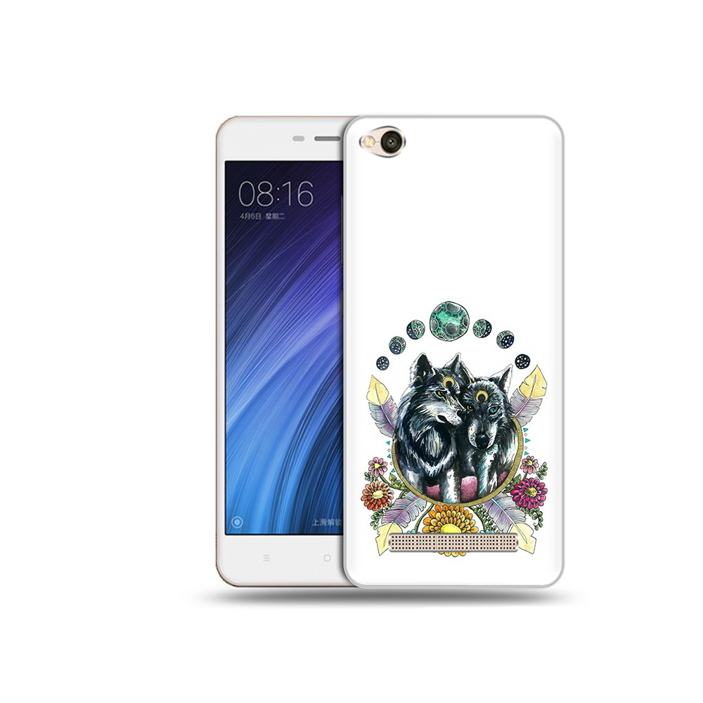 

Чехол MyPads Tocco для Xiaomi Redmi 4A красивые волки абстракция (PT46130.318.408), Прозрачный, Tocco