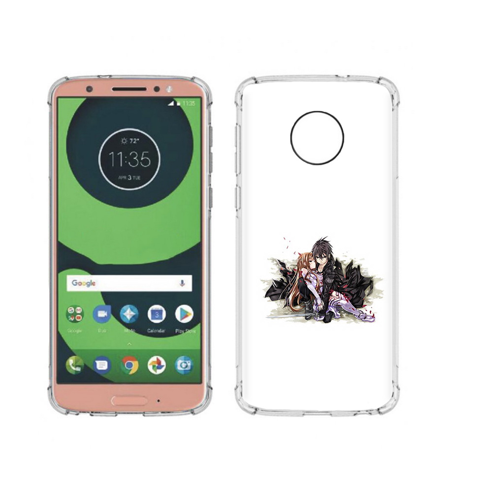 

Чехол MyPads Tocco для Motorola Moto G6 аниме асуна (PT99805.376.222), Прозрачный, Tocco