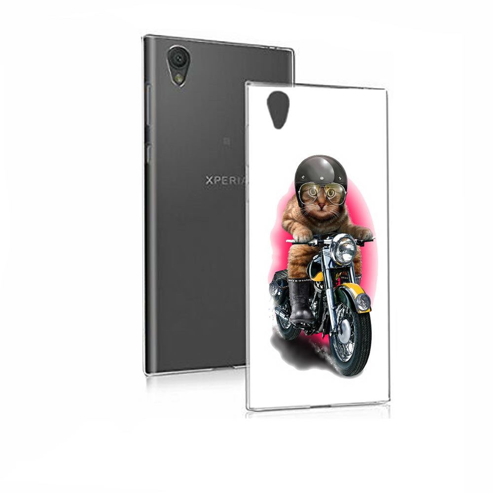 

Чехол MyPads Tocco для Sony Xperia E5 мото-кот (PT50363.248.485), Прозрачный, Tocco